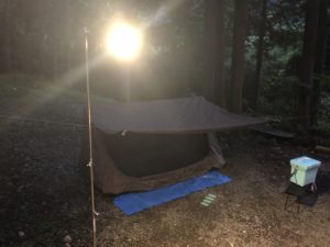 山でソロキャンプは面倒臭いよりも夜が怖いと思いませんか？でもソロはおすすめ